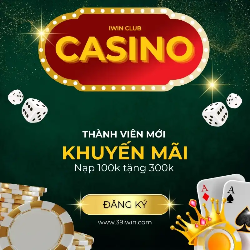 banner khuyến mãi casino iWin Club